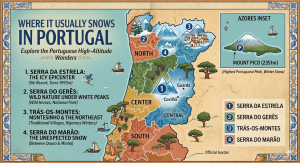 snow regions in portugal