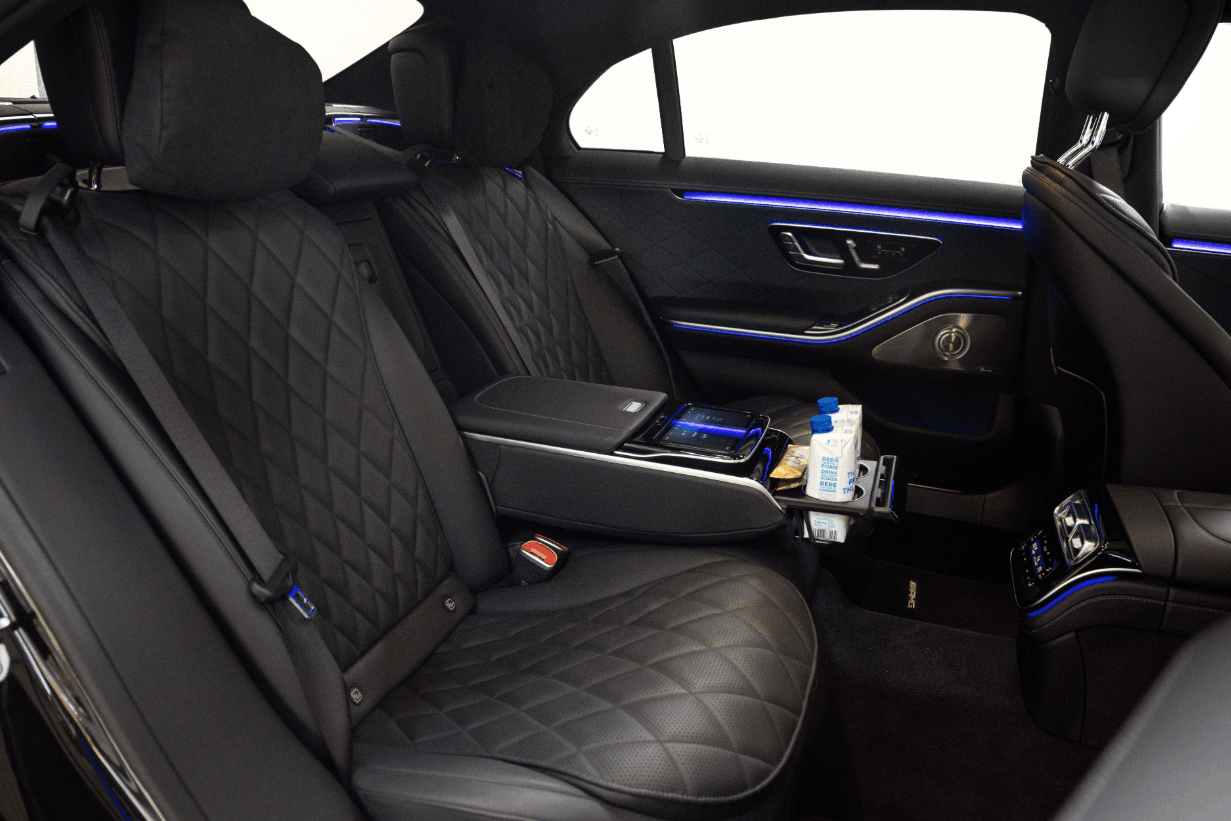 mercedes s class luxury fleet interiors with comfort