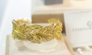 handmade gold filigrana bracelet