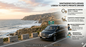 advantages of private driver lisbon-porto